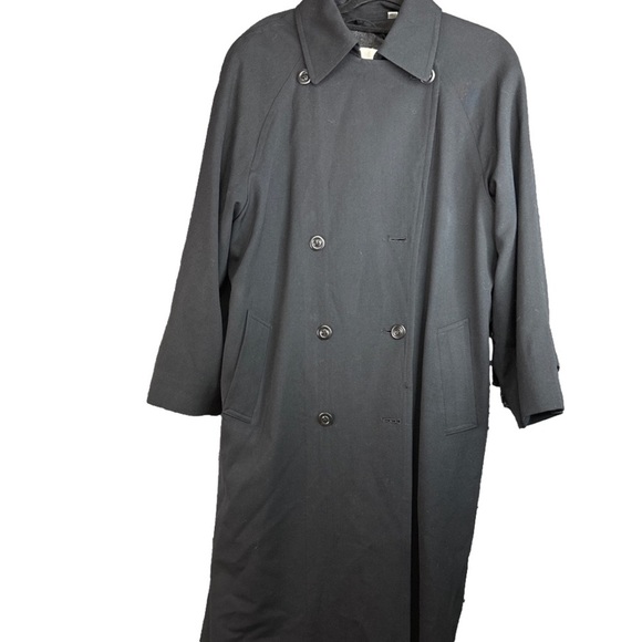 Black London fog trenchcoat - Picture 1 of 7